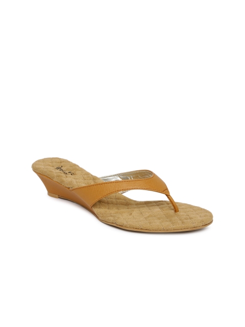 

Inc 5 Women Tan Solid Sandals