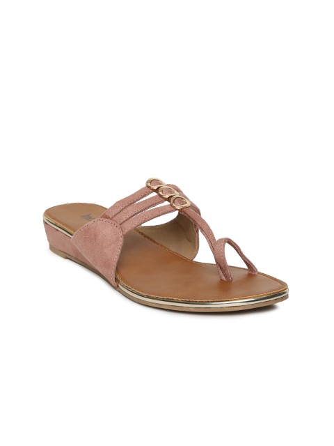 

Inc 5 Women Pink Solid Sandals