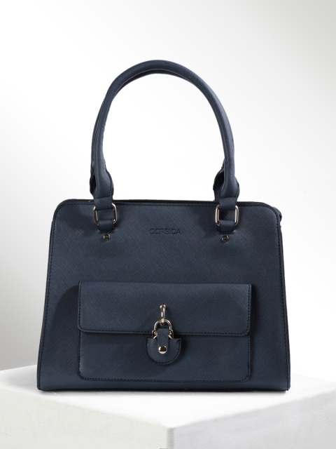 

CORSICA Navy Blue Solid Sling Bag