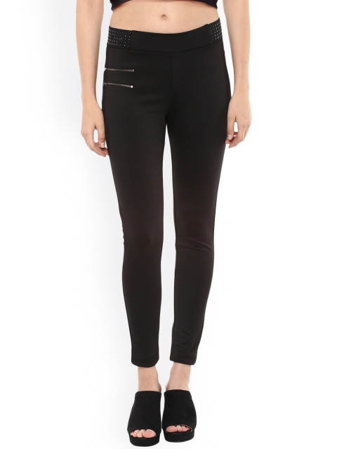 

Kazo Black Skinny Fit Jeggings