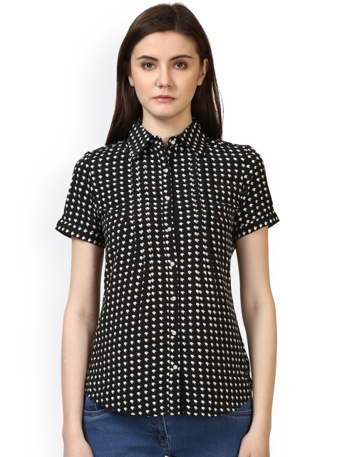 

Park Avenue Women Black Printed Top