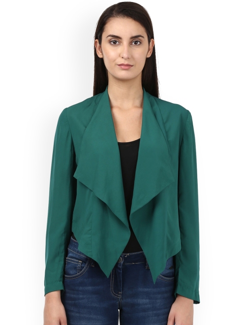 

Park Avenue Green Solid Waterfall Shrug