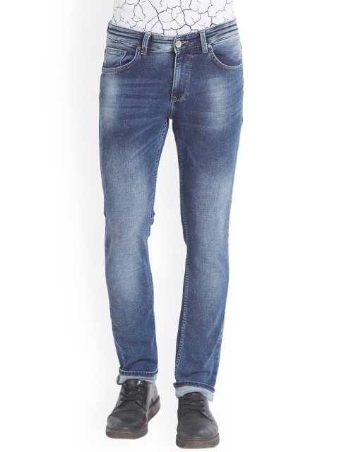 

SPYKAR Men Blue Skinny Fit Low-Rise Clean Look Jeans