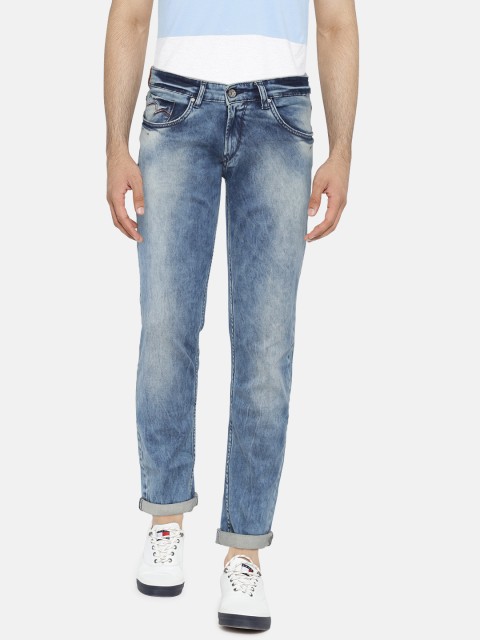 

SPYKAR Men Blue Skinny Fit Low-Rise Clean Look Jeans