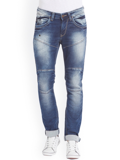 

SPYKAR Men Blue Skinny Fit Low-Rise Clean Look Jeans