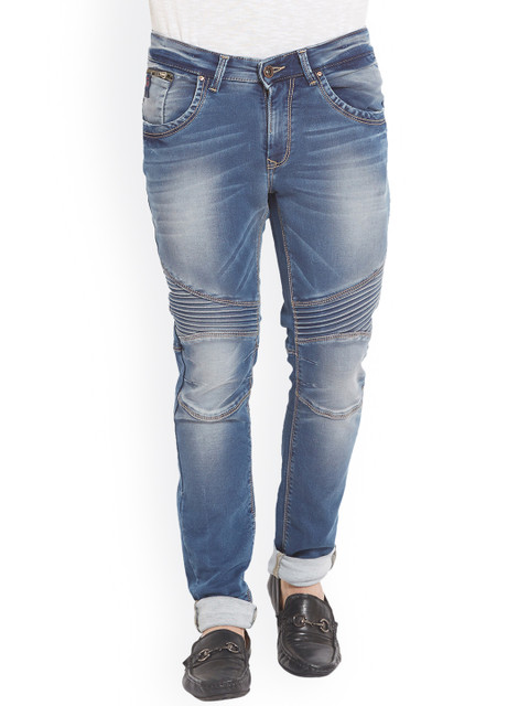

SPYKAR Men Blue Skinny Fit Low-Rise Clean Look Jeans