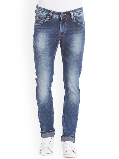 

SPYKAR Men Blue Skinny Fit Low-Rise Clean Look Jeans