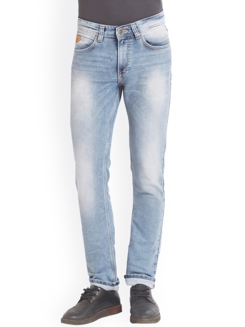 

SPYKAR Men Blue Slim Fit Low-Rise Clean Look Jeans