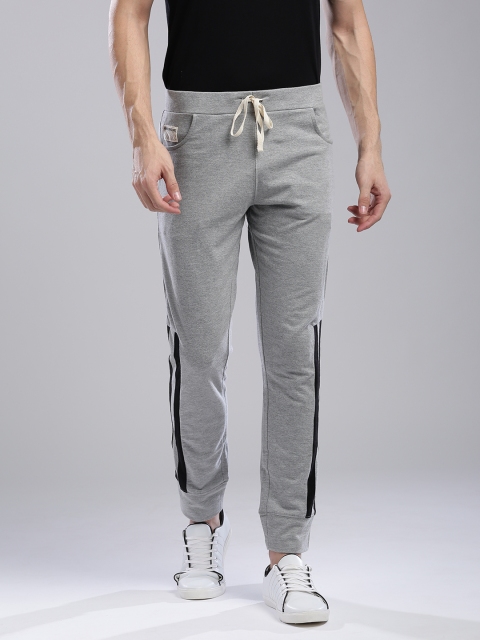 

Hubberholme Grey Melange Slim Fit Joggers