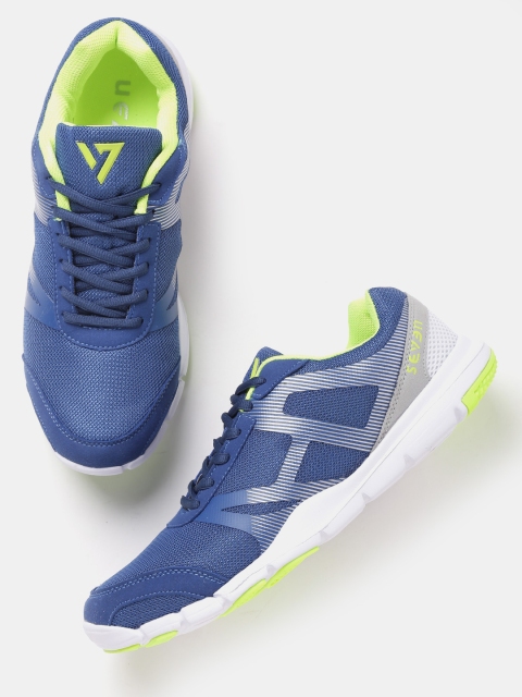 

SEVEN by MS Dhoni Men Blue Stride Training Shoes