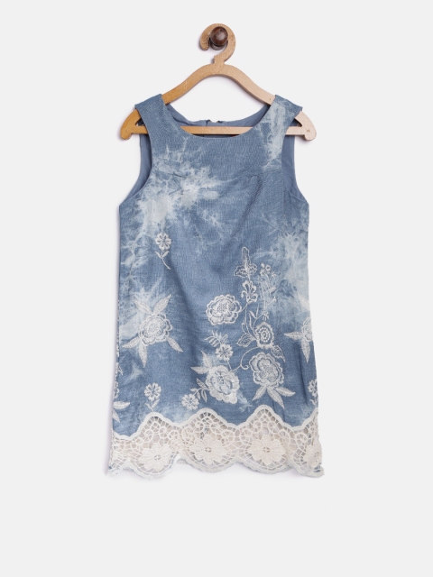 

Biba Girls Blue Tie & Dye A-Line Dress