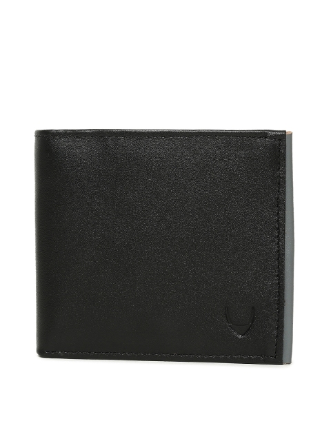 

Hidesign Men Black Solid Two Fold Wallet