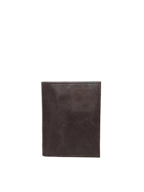 hidesign Men Brown Leather Card Holder available at myntra for Rs.767
