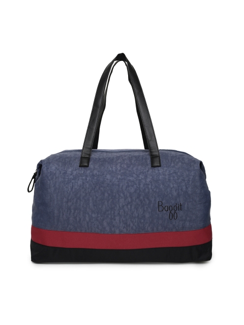 

Baggit Blue Solid Shoulder Bag