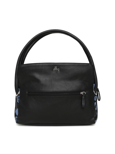 

Baggit Black Handheld Bag with Printed Detail