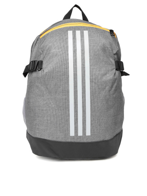 

ADIDAS Unisex Grey Power IV MF1 Brand Logo Backpack