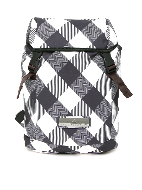 

Stella McCartney by ADIDAS Women White & Black Geometric Backpack