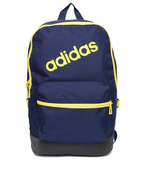 Adidas NEO Men Navy Blue Daily Brand Logo Backpack available at myntra for Rs.959