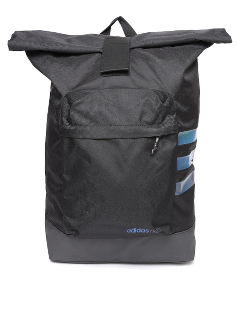 

ADIDAS NEO Men Black NEOCITY STRP Brand Logo Backpack