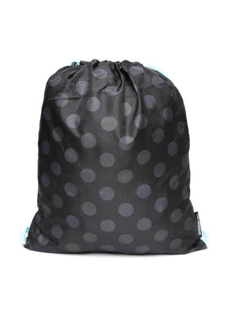 Adidas NEO Women Black & Grey GS Daily Geometric Backpack available at myntra for Rs.539