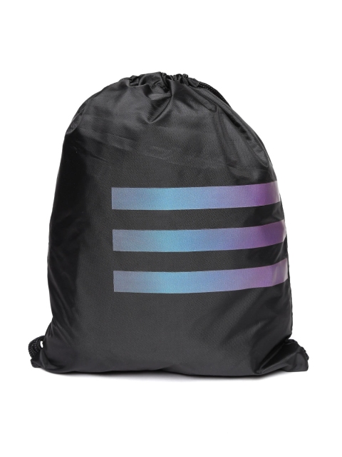 Adidas NEO Men Black GS NEOCITY Brand Logo Backpack available at myntra for Rs.599