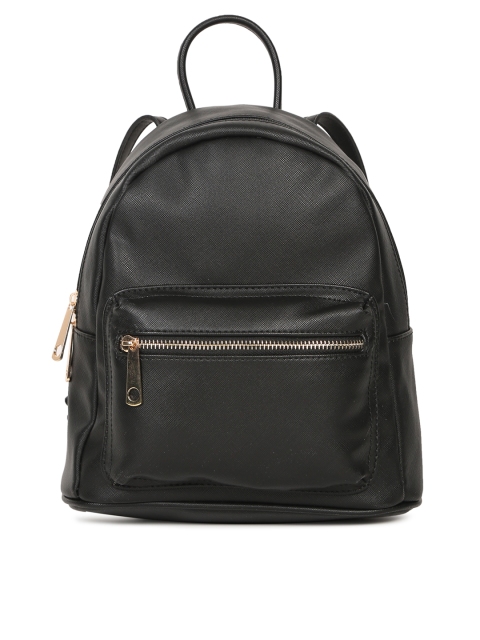 

DressBerry Women Black Solid Backpack
