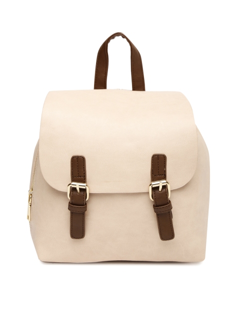 

DressBerry Women Pink Solid Backpack