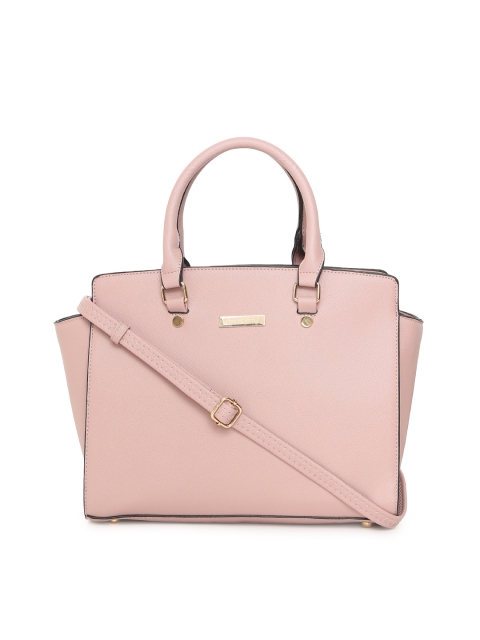 

DressBerry Pink Solid Handheld Bag