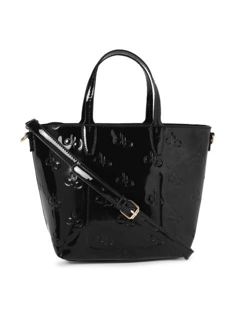 

DressBerry Black Textured Shoulder Bag