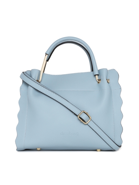 

DressBerry Blue Solid Handbag