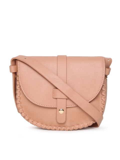 

DressBerry Pink Solid Sling Bag