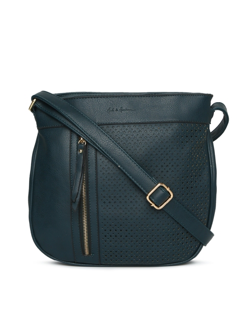 

Mast & Harbour Teal Solid Sling Bag
