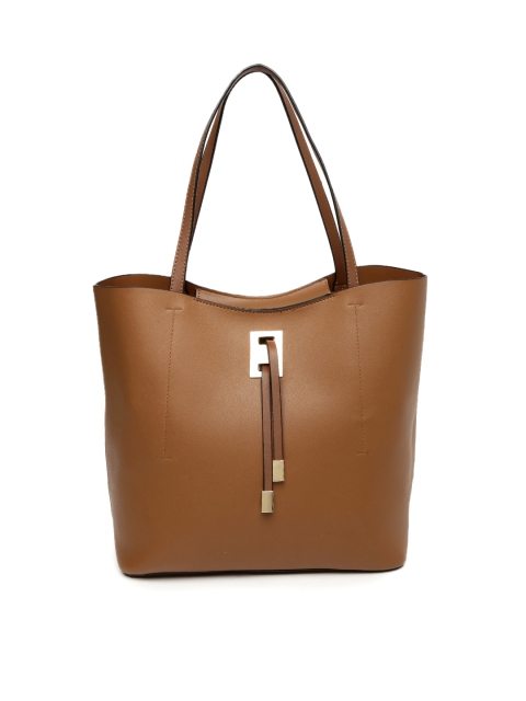 

Mast & Harbour Brown Solid Shoulder Bag