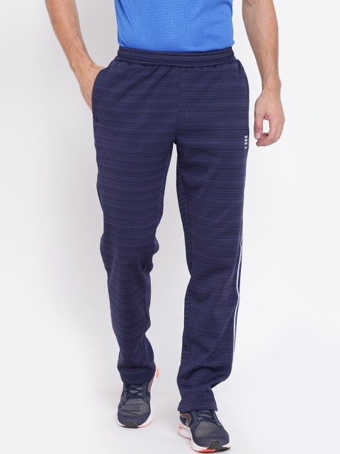 

rock.it Navy Self-Striped Track Pants, Navy blue