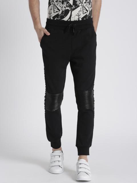 

Splash Men Black Regular Fit Printed Joggers