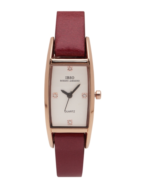 

IBSO Women Off-White Analogue Watch S3921LCRE