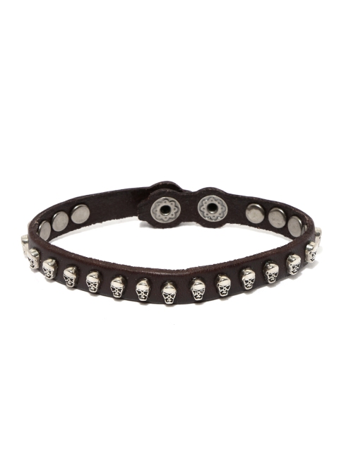 

Ed Hardy Unisex Brown Leather Wraparound Bracelet