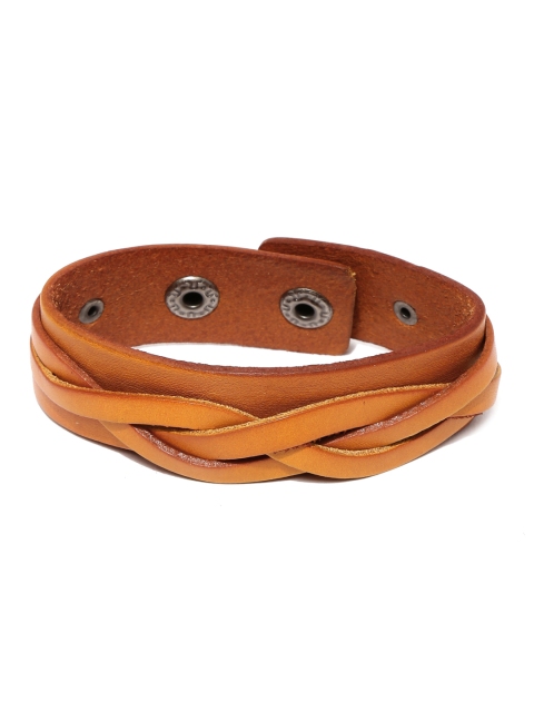 

Ed Hardy Unisex Tan Leather Wraparound Bracelet