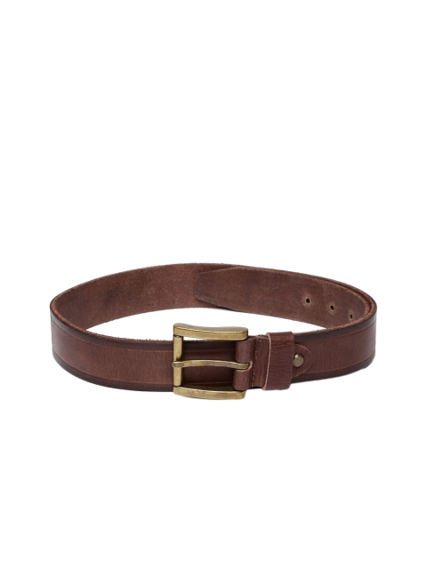 

Ed Hardy Men Brown Solid Belt