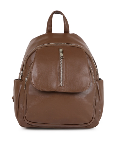 

Roadster Women Brown Solid Backpack