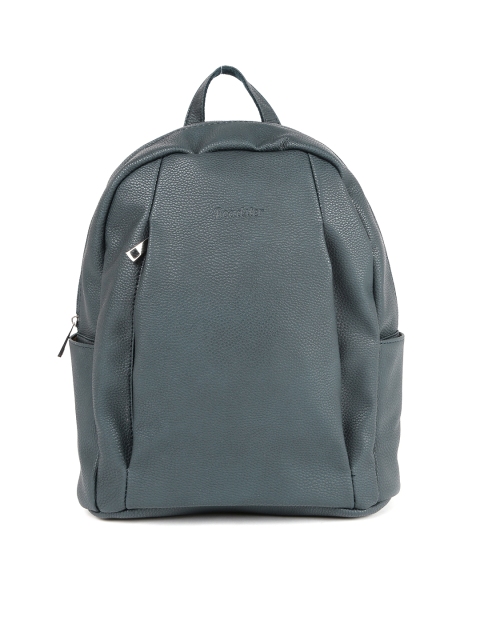 

Roadster Women Navy Textured Backpack, Navy blue