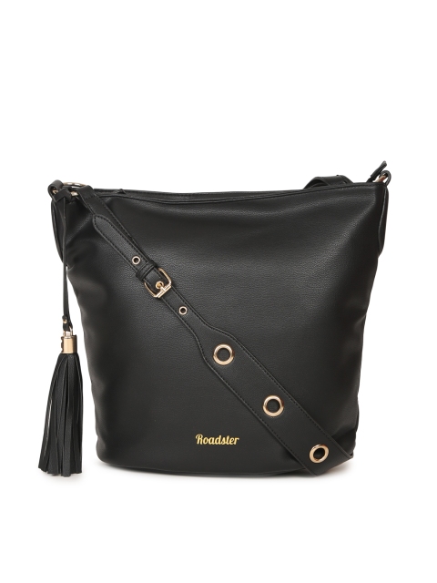 

Roadster Black Solid Shoulder Bag