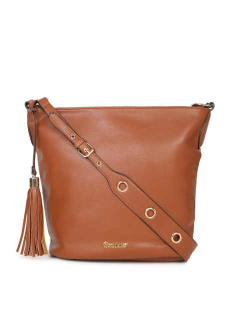 

Roadster Brown Solid Sling Bag