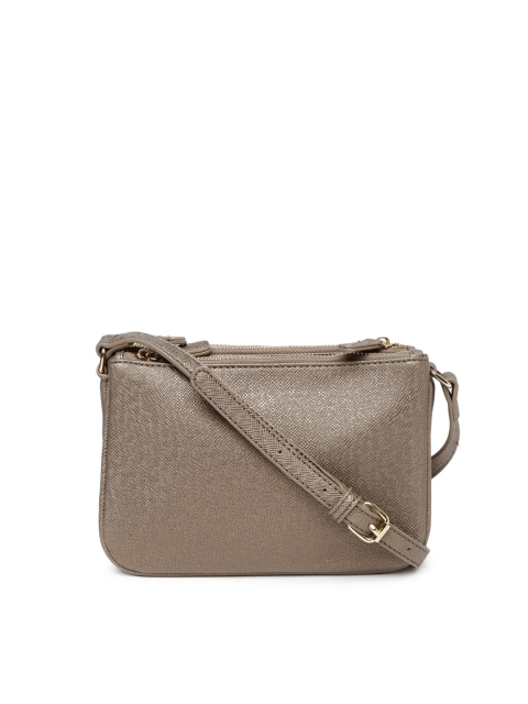 

Roadster Taupe Solid Sling Bag