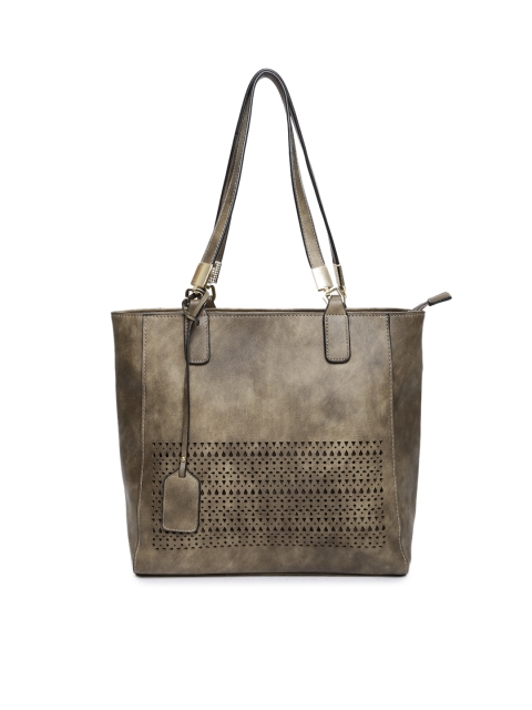 

Roadster Taupe Textured Shoulder Bag