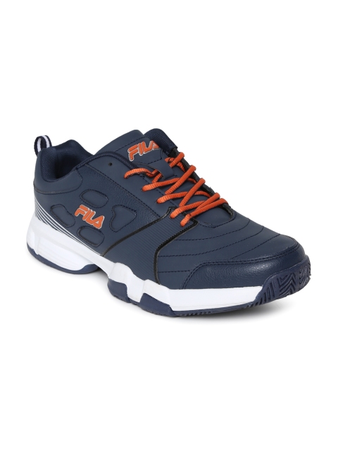 

FILA Men Navy Blue Becker II Tennis Shoes