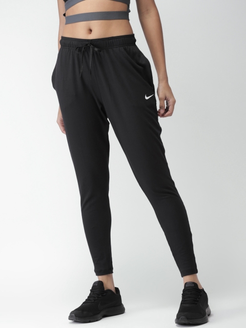 

Nike Black AS W NK FLOW Loose Fit Track Pants