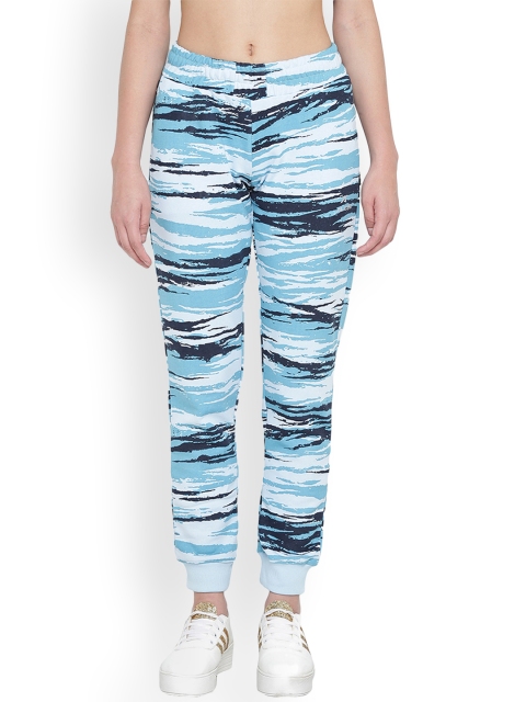 

Alcis Women Blue Printed Joggers