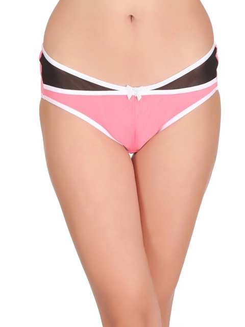 

Clovia Women Pink Bikini Briefs PN1904P22