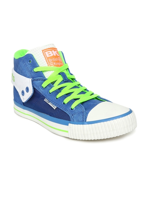 

BRITISH KNIGHTS Men Blue ROCO High-Top Sneakers